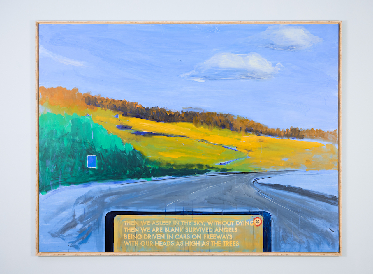 Robert Montgomery hits the Open Road at Halcyon Gallery | SPHERE
